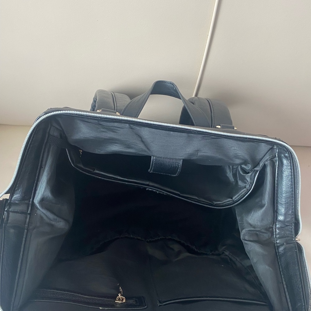 BEIS Black Diaper Bag Backpack - Picture 3 of 7
